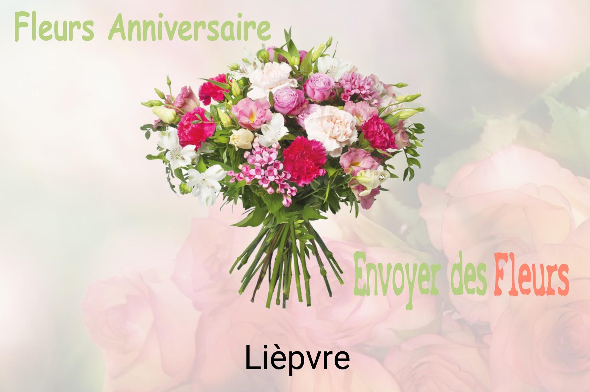 Bouquet de fleurs d’anniversaire livré à Lièpvre