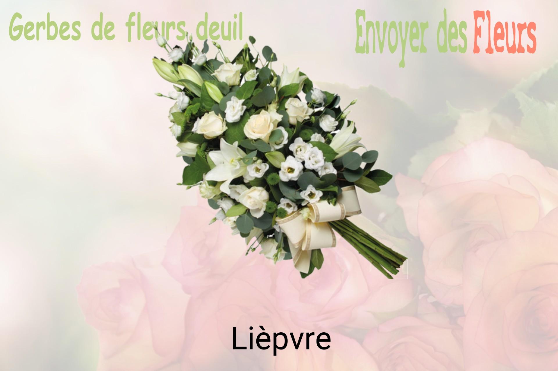 Gerbe de fleurs de deuil livrée à Lièpvre
